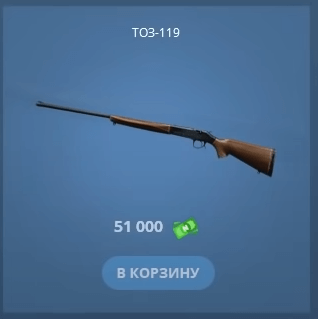 Ружье ТОЗ-119 ТОЗ-119