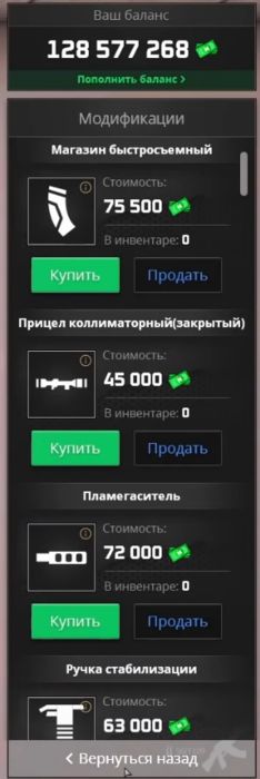 Базовые модификации Базовые модификации